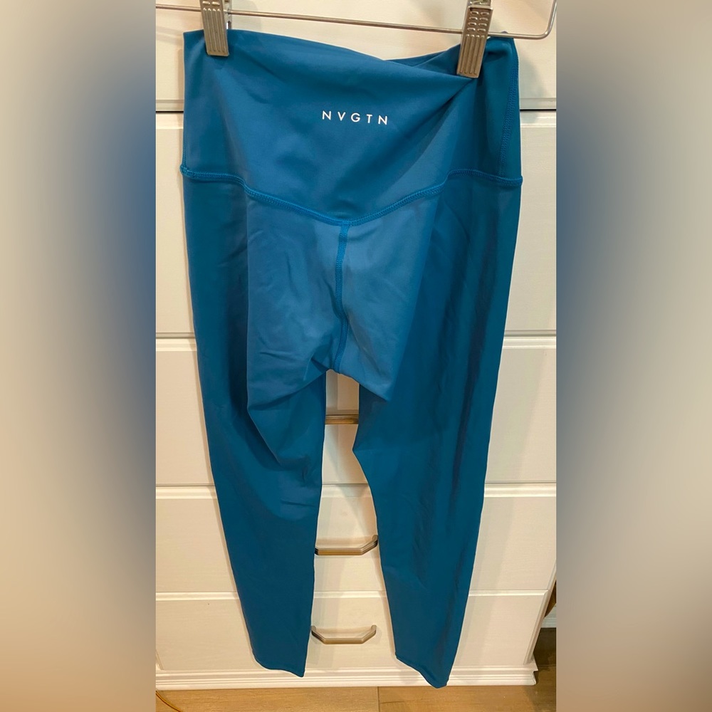 NVGTN Signature Leggings blue ocean